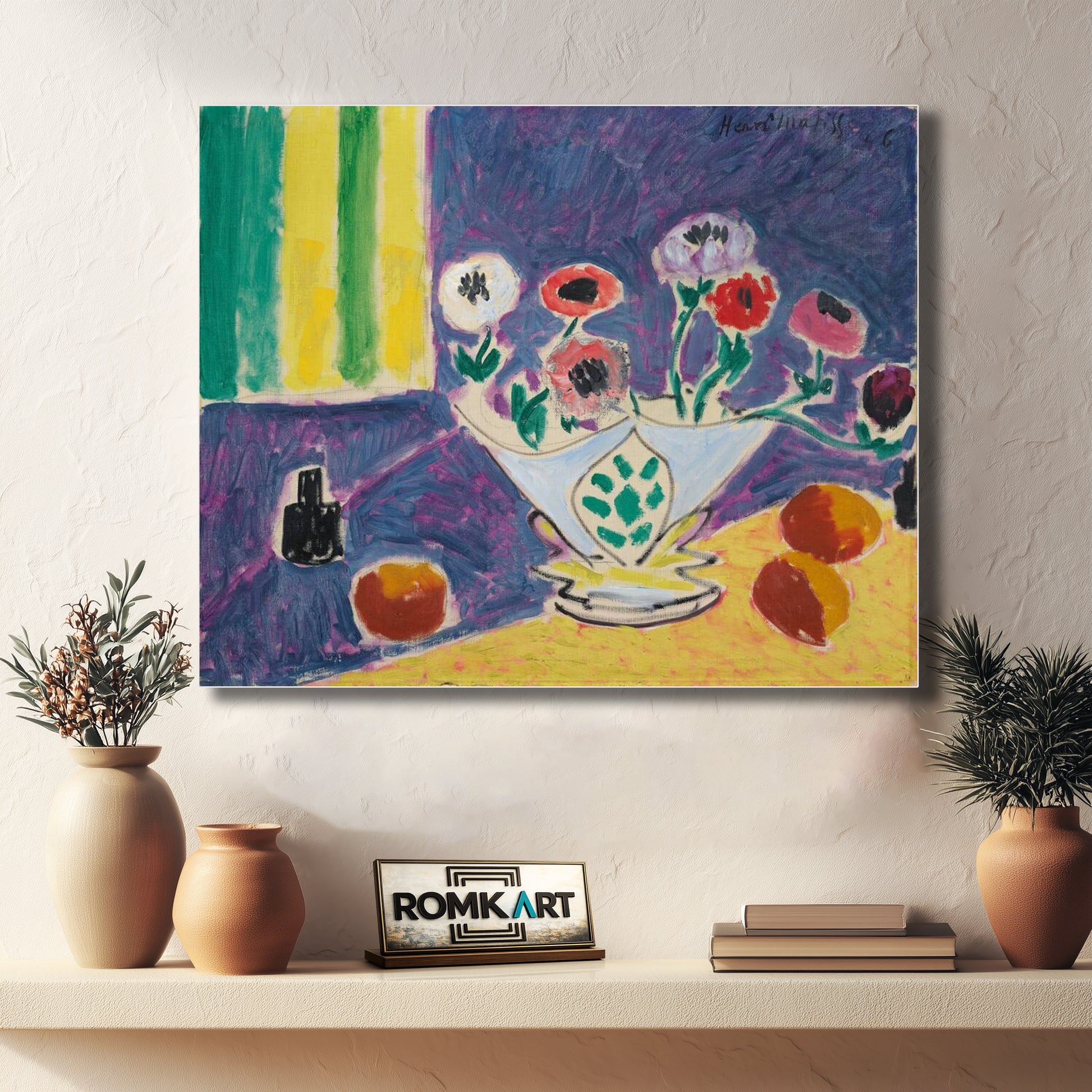 Henri Matisse Vase Danmones 1946 – Reproduction