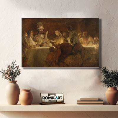 Rembrandt The Conspiracy Of Claudius Civilis 1661 1662 – Reproduction