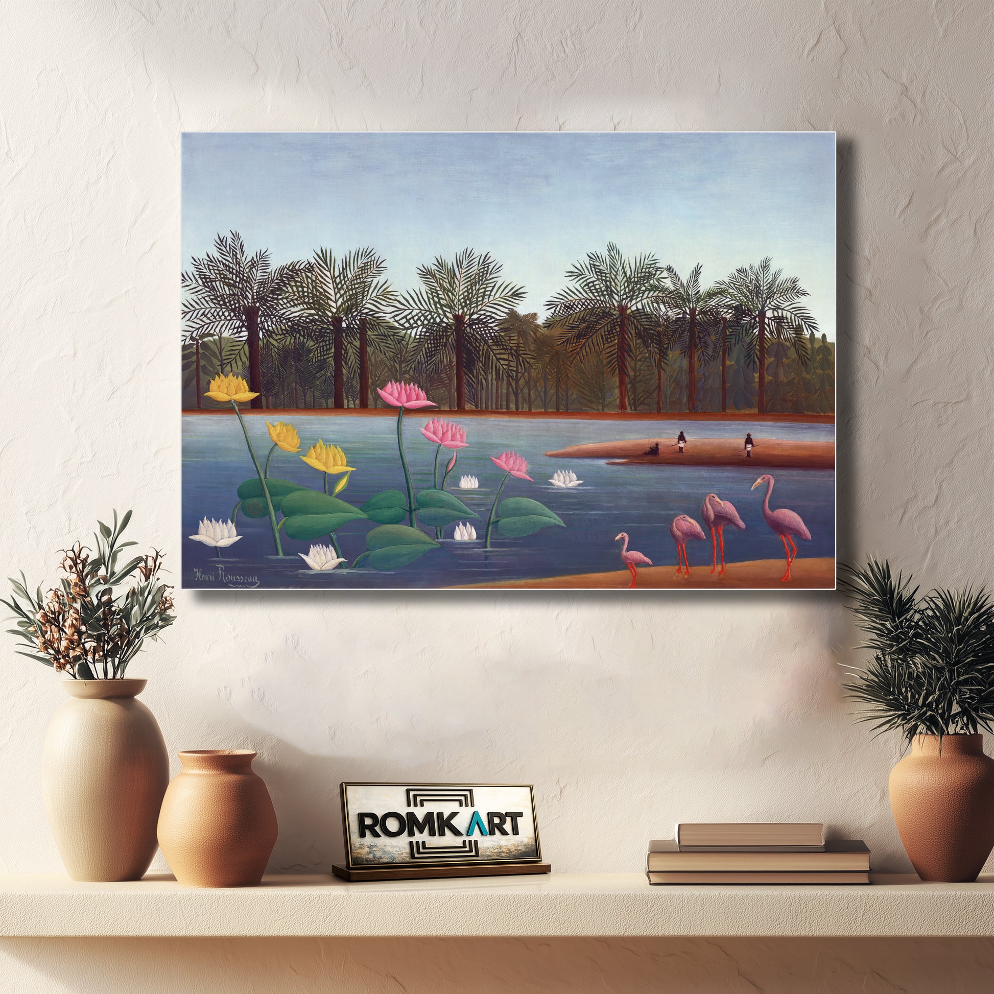 Henri Rousseau Flamingos 1907 – Reproduction