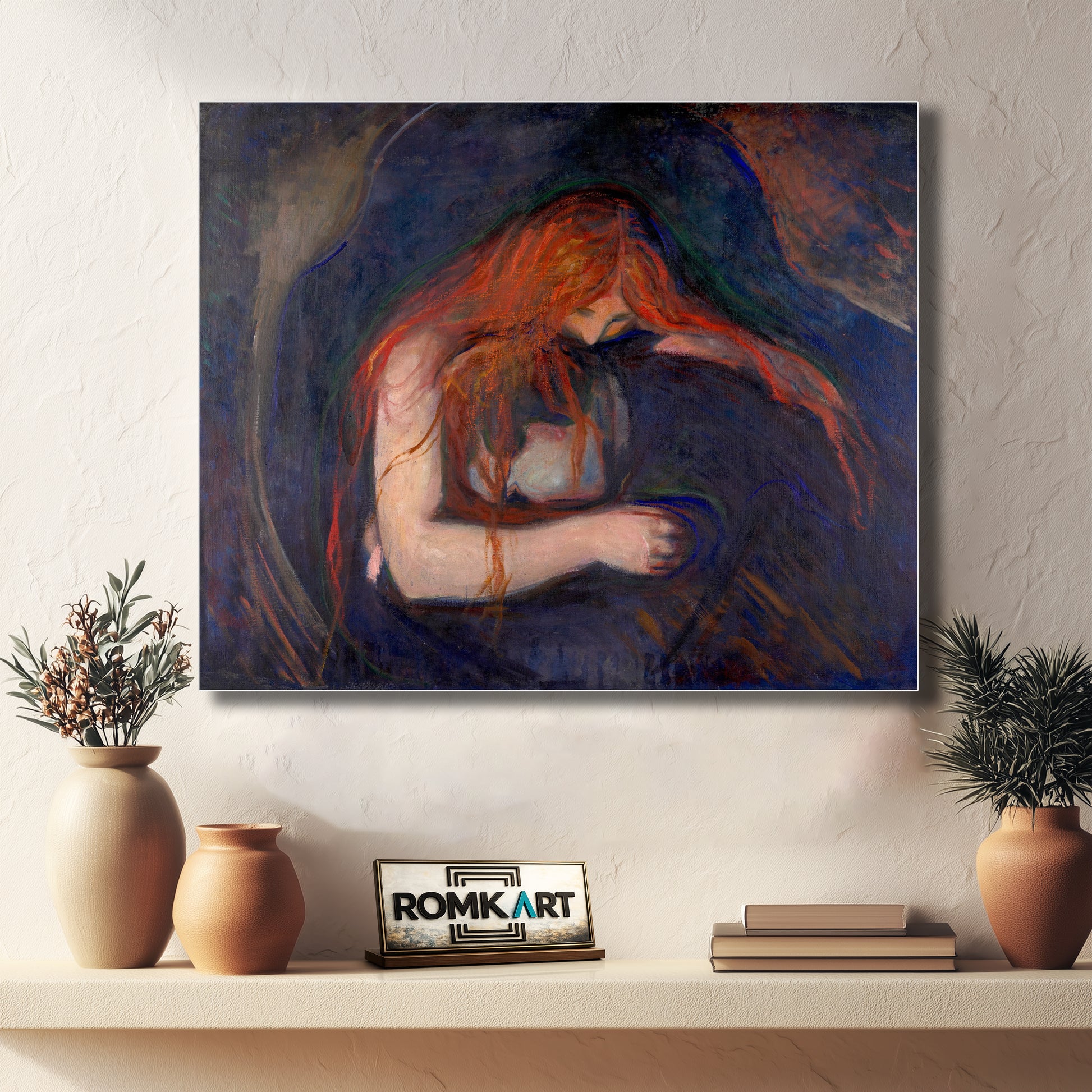 Edvard Munch Love And Pain 1893 – Reproduction