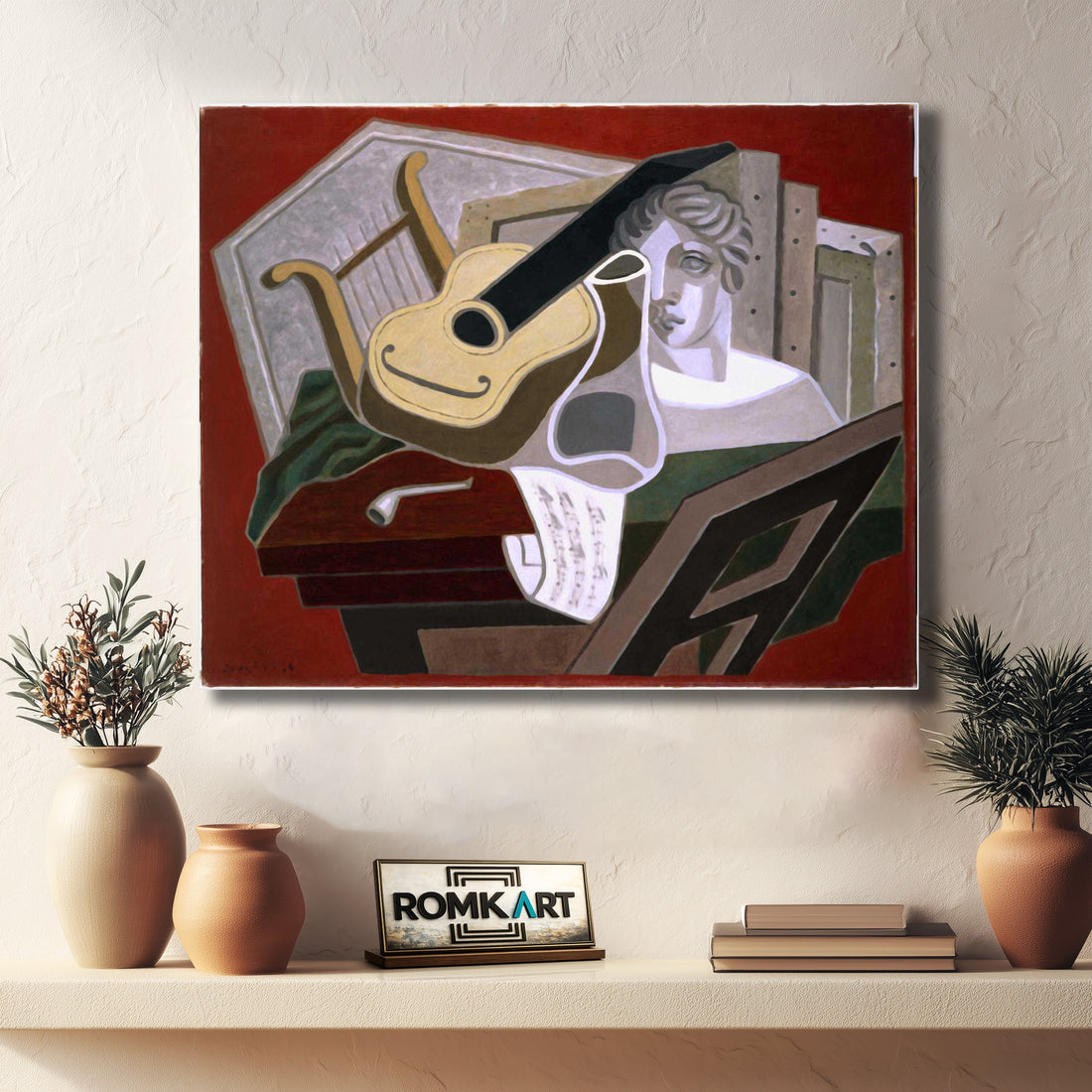 Juan Gris - The Musician's Table 1926 Cubism – Reproduction
