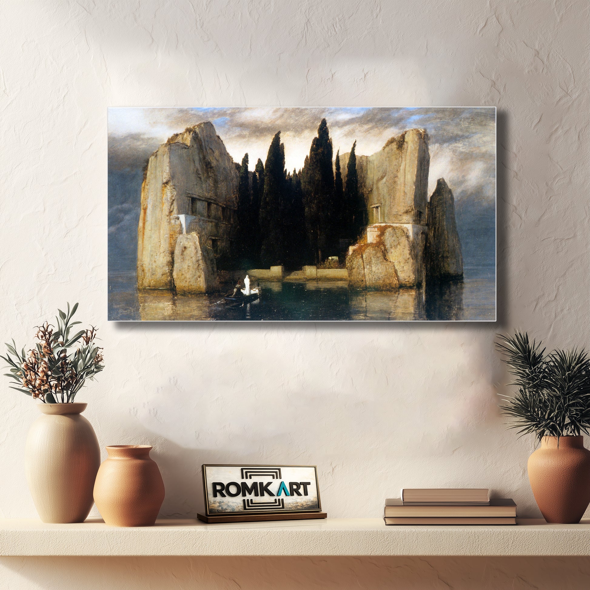 Arnold Bocklin Isle Of The Dead Berlin Version 1880 – Reproduction