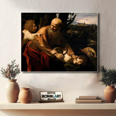 Caravaggio Sacrifice Of Isaac 1603-1604 – Reproduction