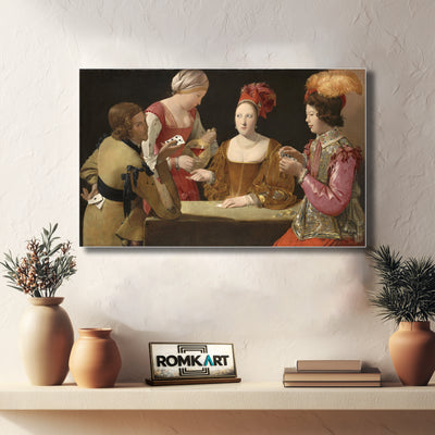 Georges De La Tour The Cheat With The Ace Of Clubs – Reproduction