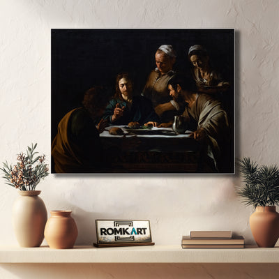 Caravaggio Supper At Emmaus Milan 1606 – Reproduction
