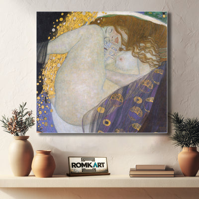 Gustav Klimt Danae – Reproduction