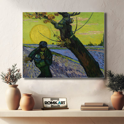 Vincent Van Gogh The Sower 1888 – Reproduction