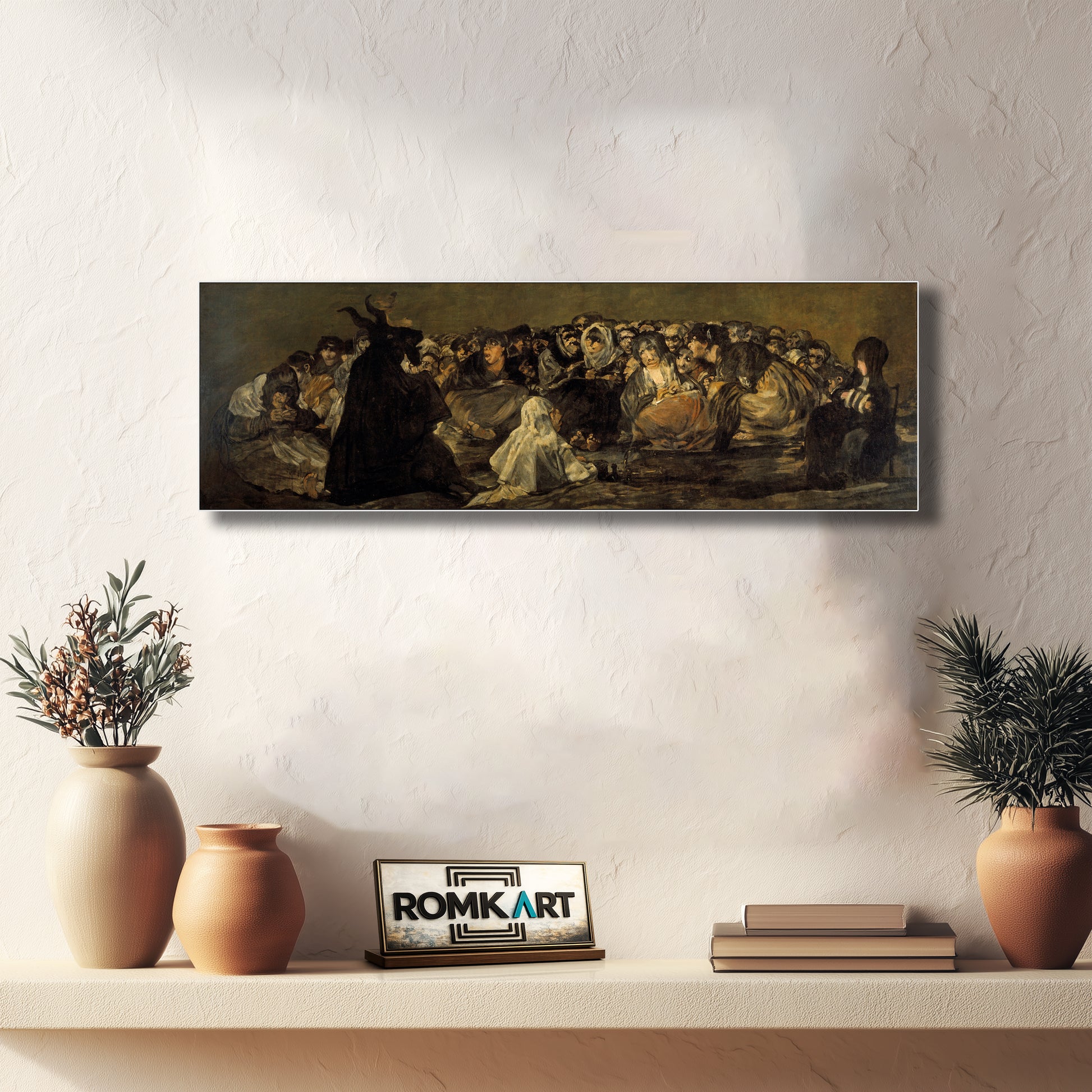 Francisco De Goya Witches Sabbath The Great He-goat – Reproduction