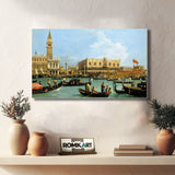 Canaletto The Bacino Di San Marco On Ascension Day 1733-1734 – Reproduction