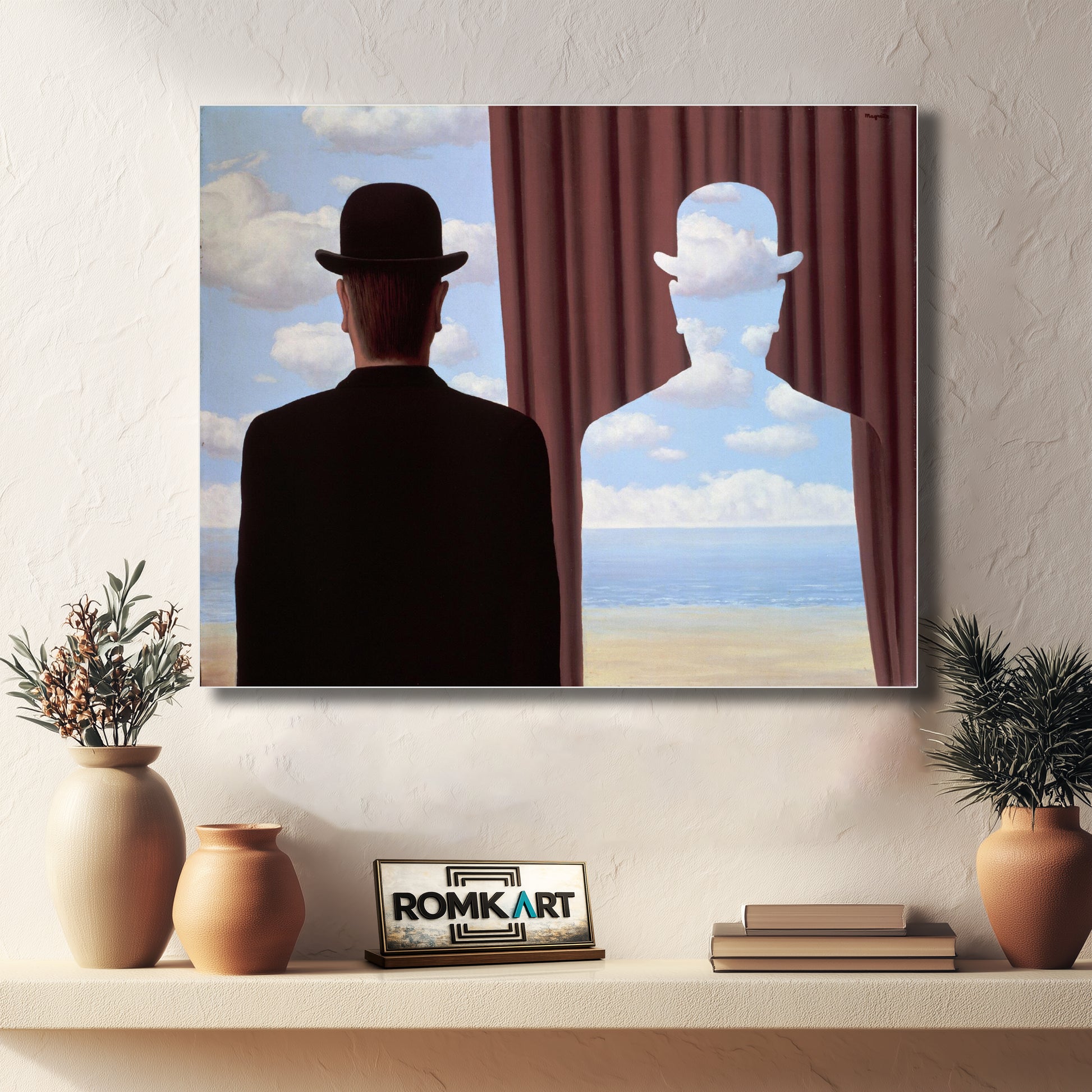 Rene Magritte Decalcomania 1966 – Reproduction