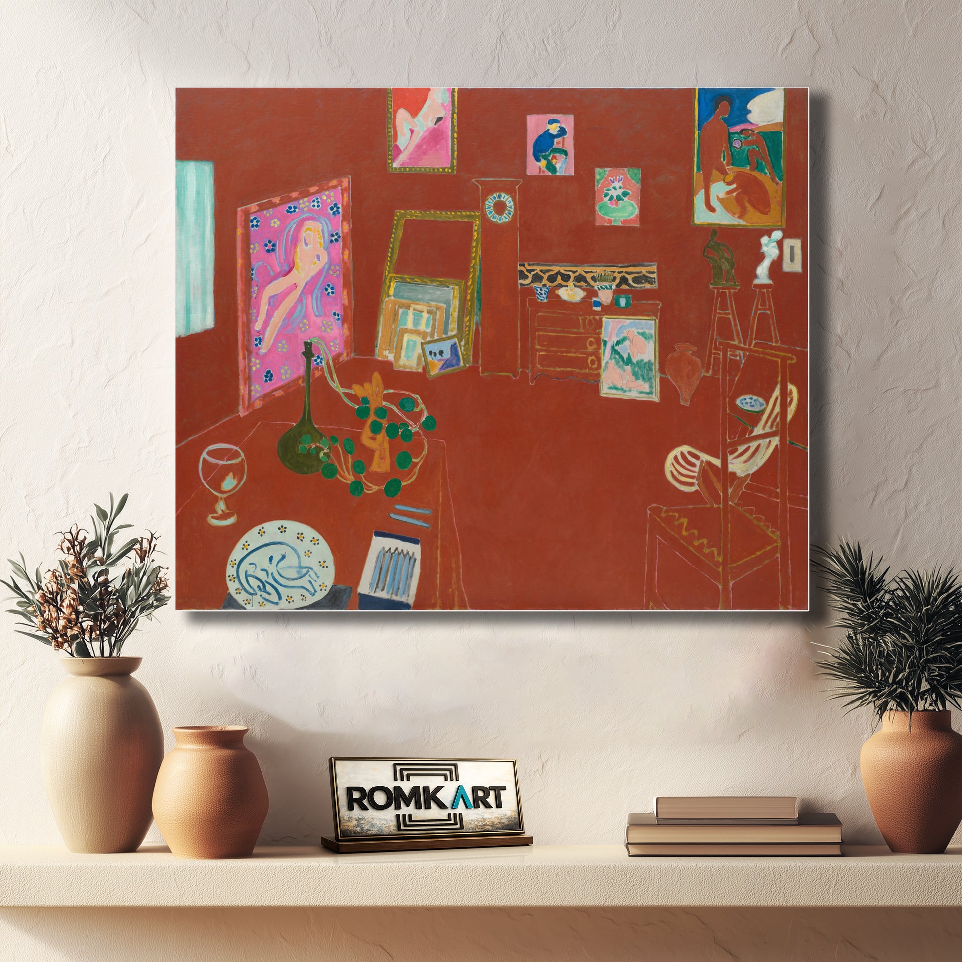 Henri Matisse The Red Studio 1911 – Reproduction