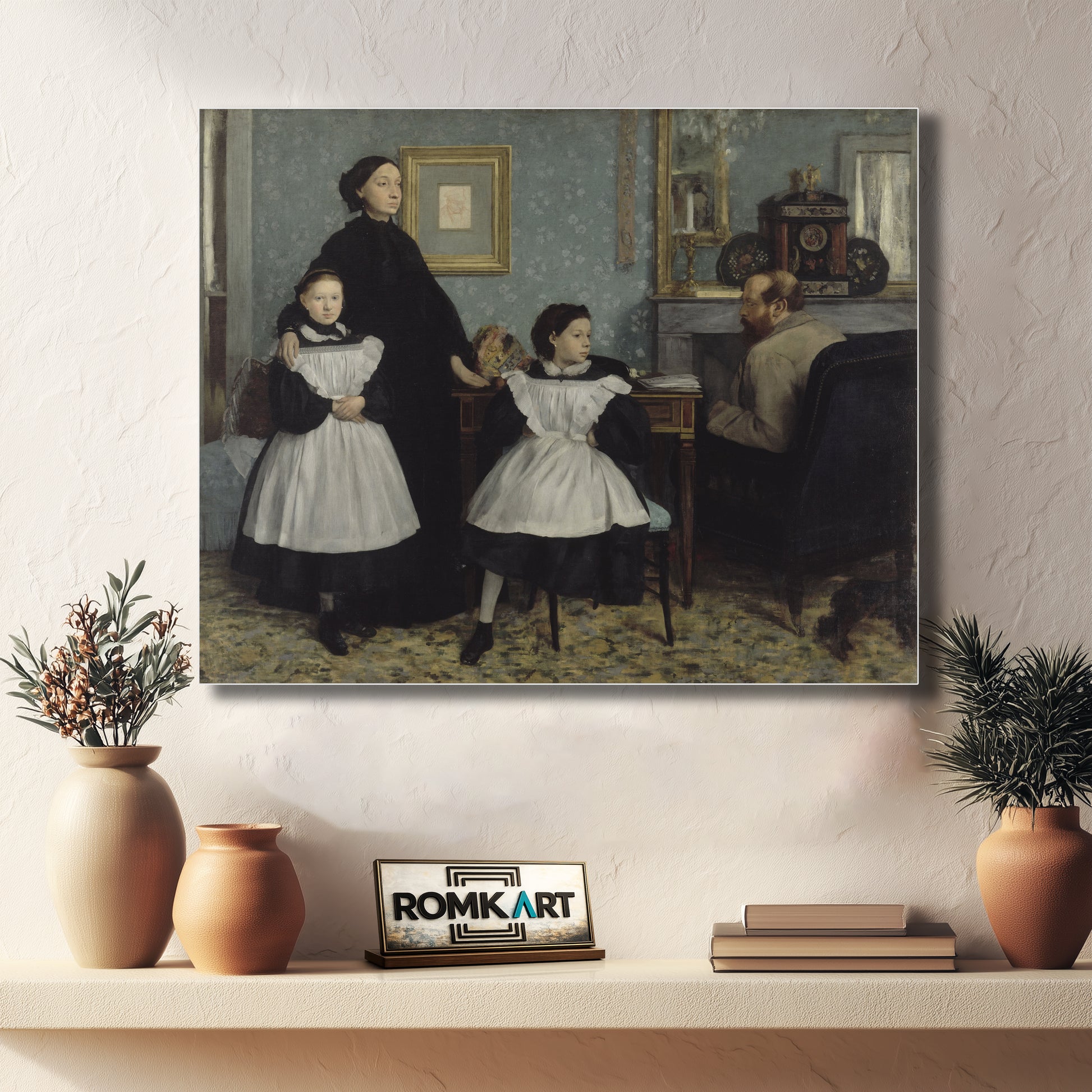 Edgar Degas The Bellelli Family 1858 – Reproduction