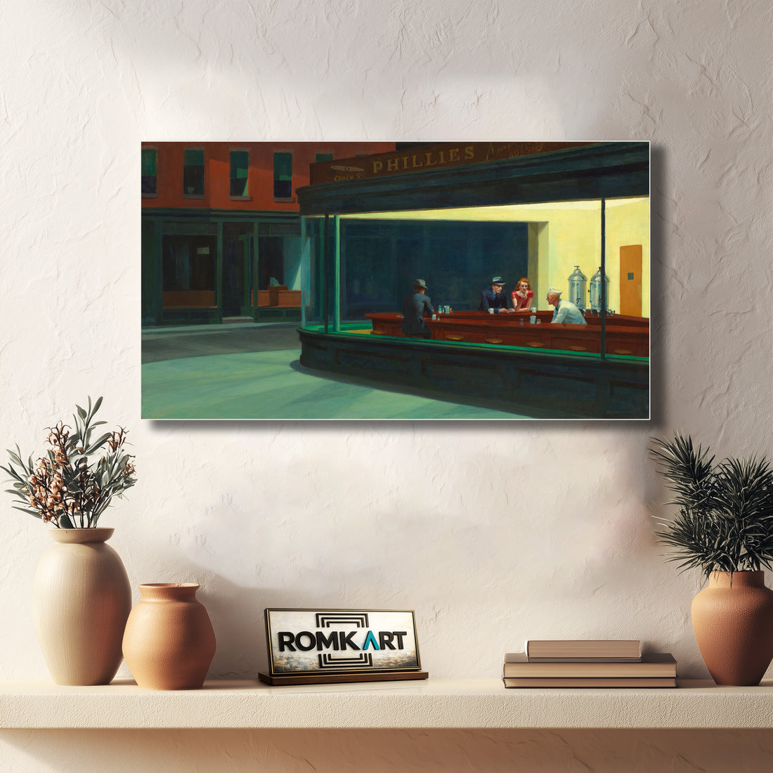 Edward Hopper Nighthawks 1942 – Reproduction