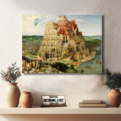 Pieter Bruegel The Elder The Tower Of Babel 1563 – Reproduction