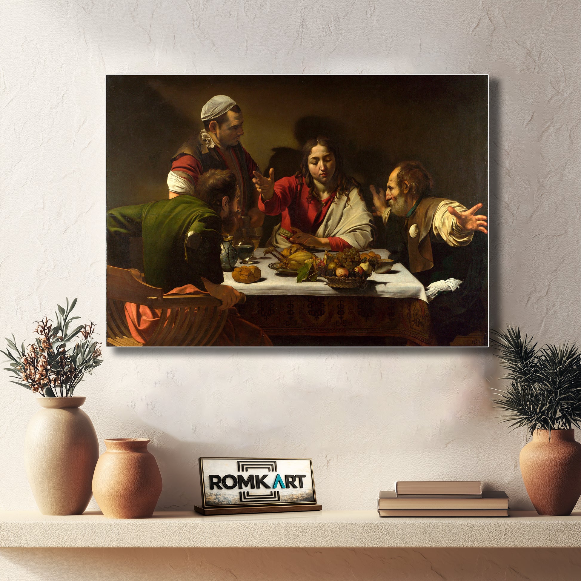 Caravaggio The Supper At Emmaus – Reproduction