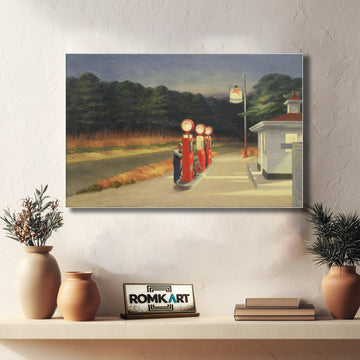 Edward Hopper Gas 1940 – Reproduction