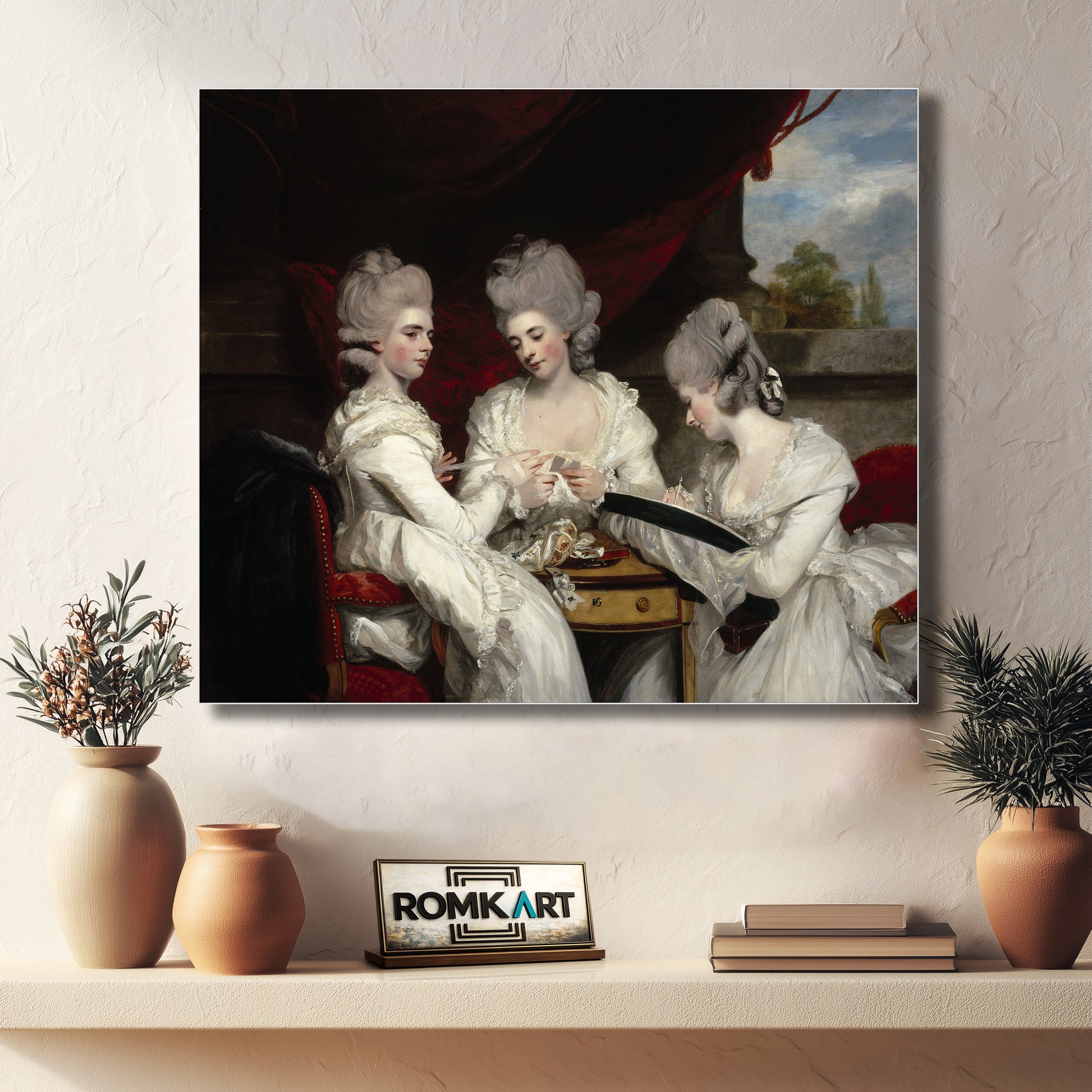 Sir Joshua Reynolds The Ladies Waldegrave 1780 – Reproduction