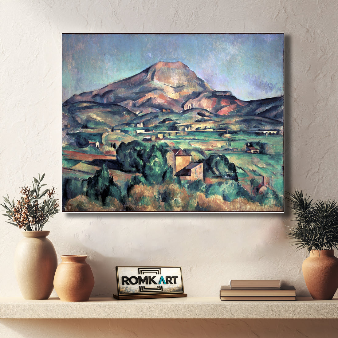 Paul Cezanne Mont Sainte-victoire Seen From Bellevue – Reproduction