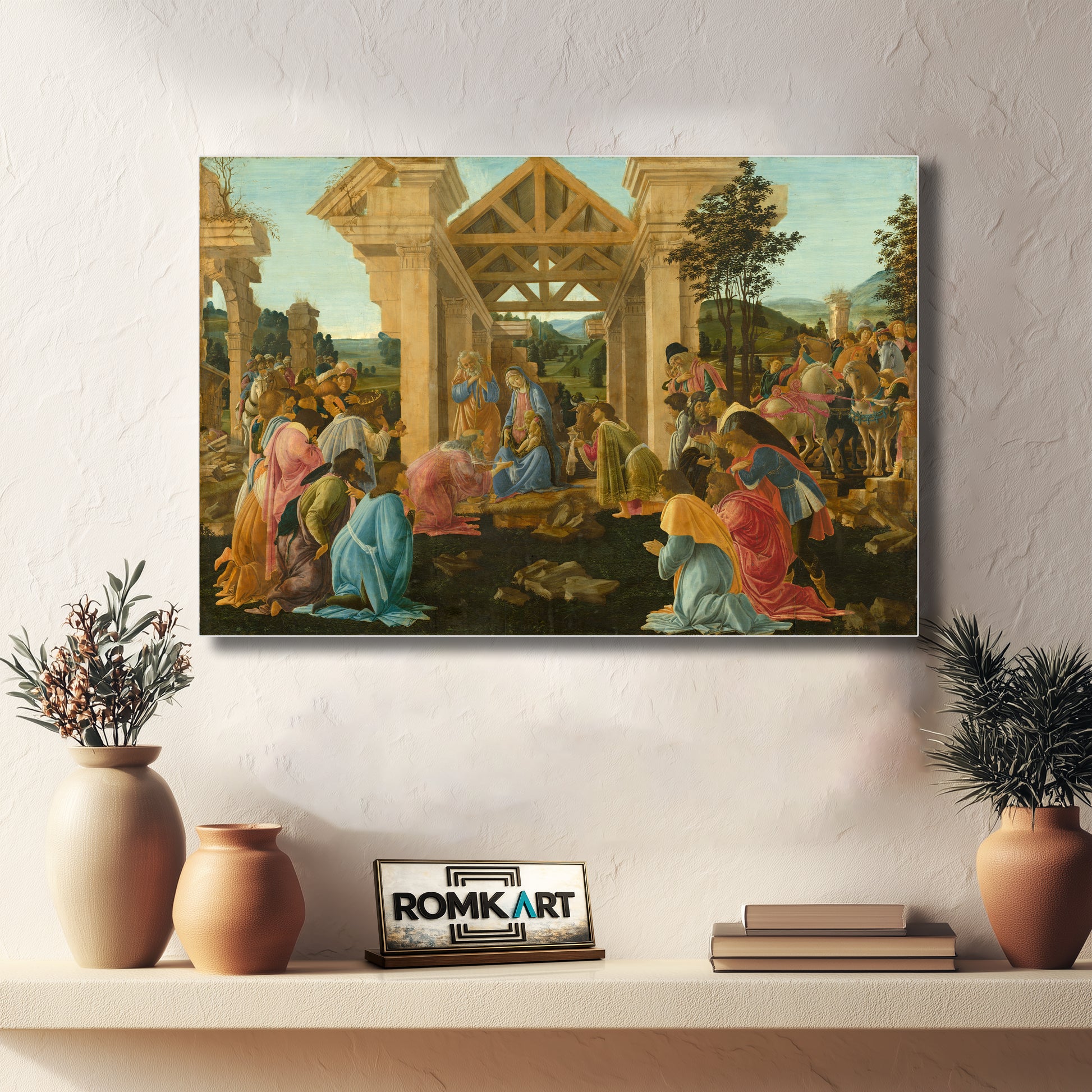 Sandro Botticelli Adoration Of The Magi 1478- 1482 – Reproduction