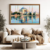 Hagia Sophia Architectural Oil Painting