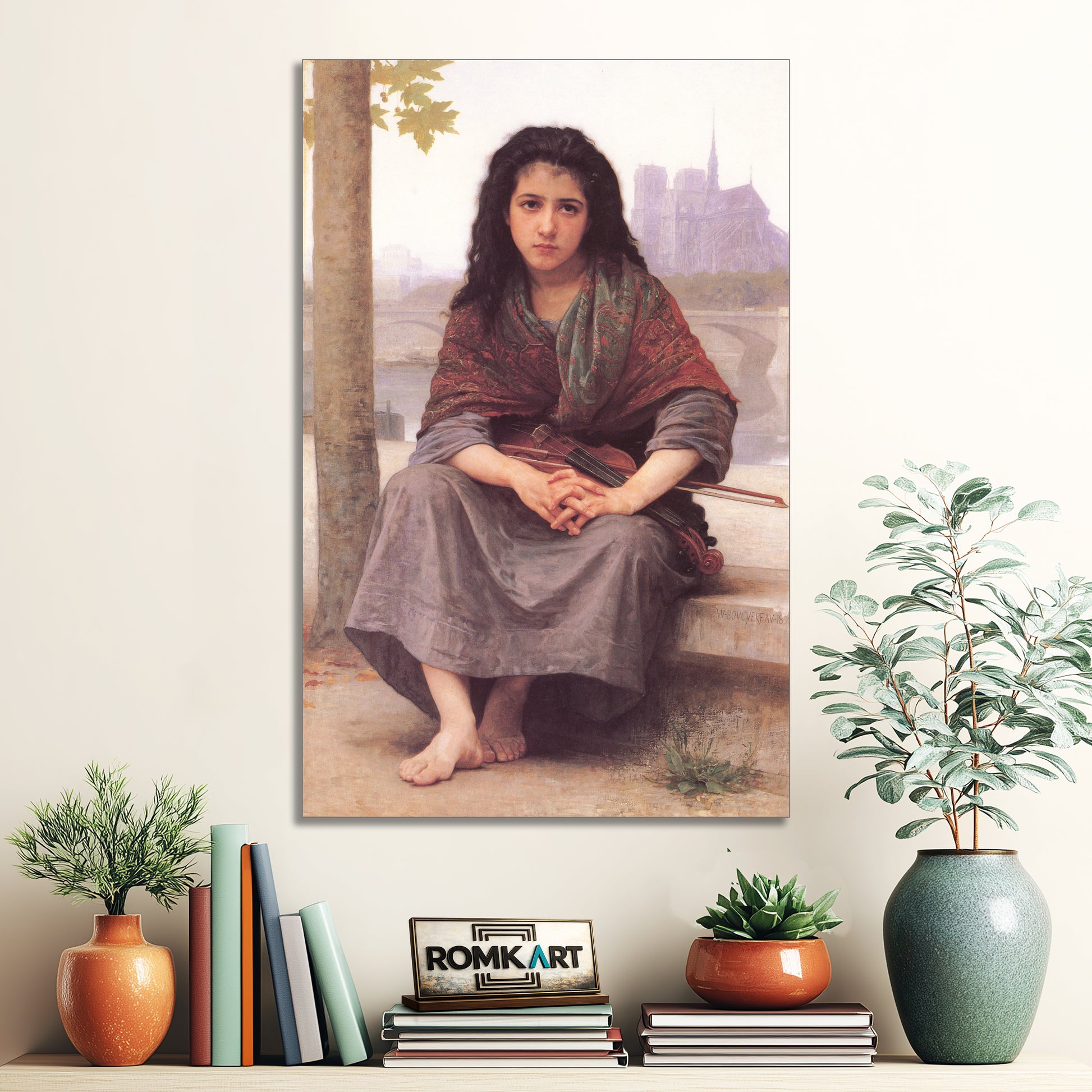 William Adolphe Bouguereau The Bohemian 1890 – Reproduction
