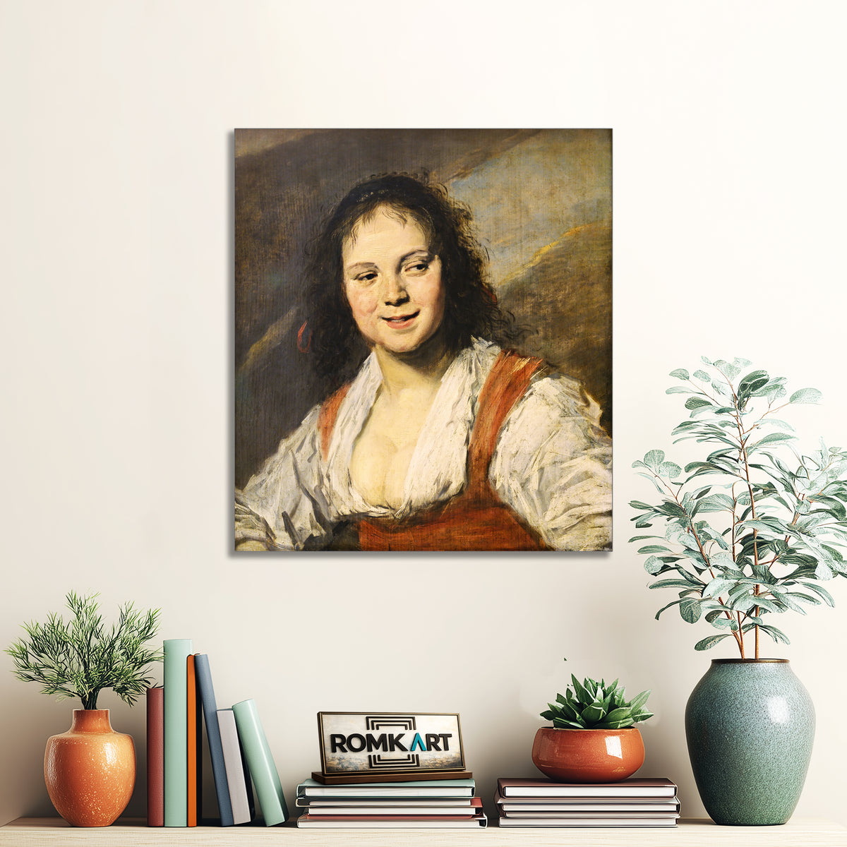 Frans Hals The Gypsy Girl 1628 – Reproduction