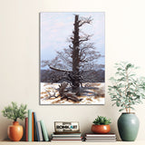 Caspar David Friedrich Oak Tree In The Snow 1829 – Reproduction