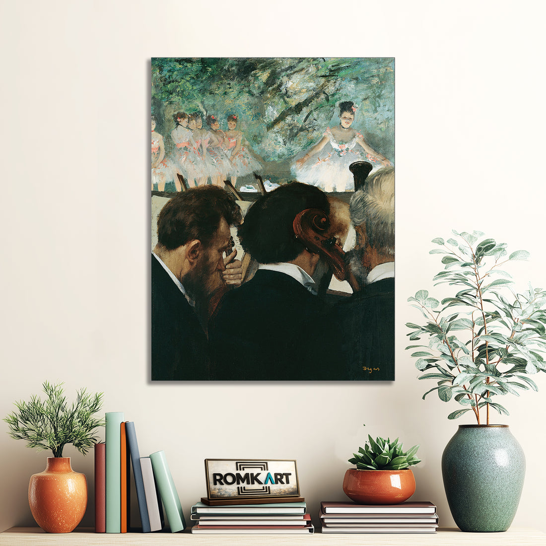 Edgar Degas Orchestra Musicians 1872 – Reproduction