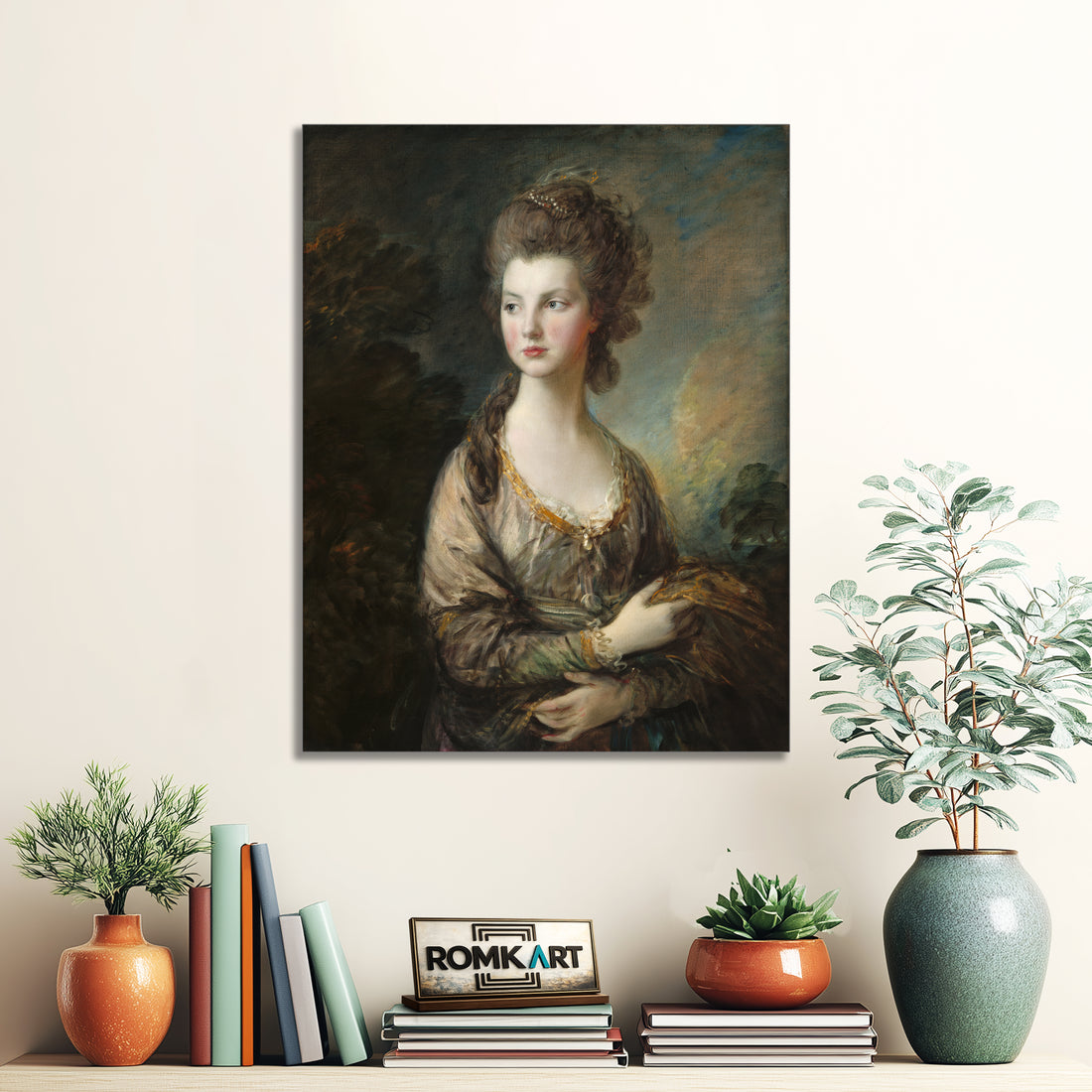Thomas Gainsborough The Hon Mrs Thomas Graham 1777-1778 – Reproduction