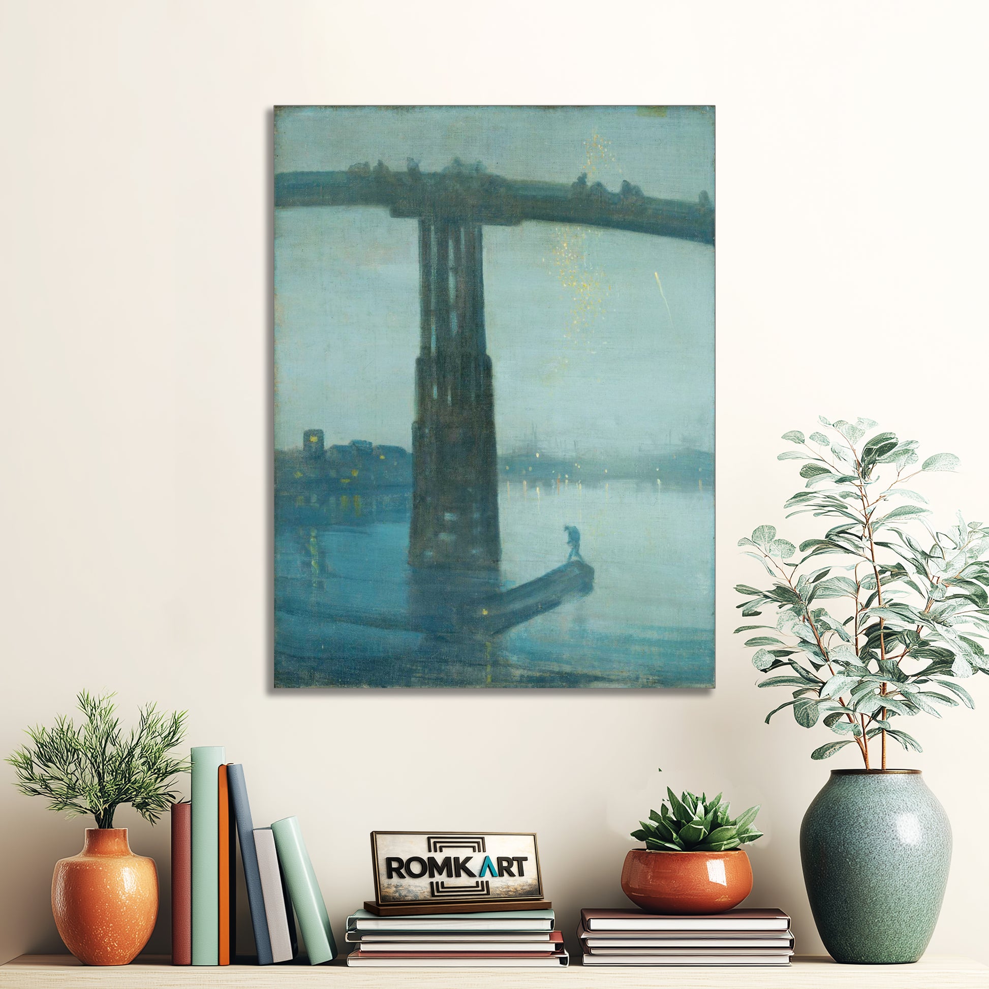 James Mcneill Whistler Nocturne Blue And Gold - Old Battersea Bridge – Reproduction