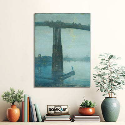 James Mcneill Whistler Nocturne Blue And Gold - Old Battersea Bridge – Reproduction