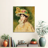 Pierre-auguste Renoir Woman With Capline 1890 – Reproduction