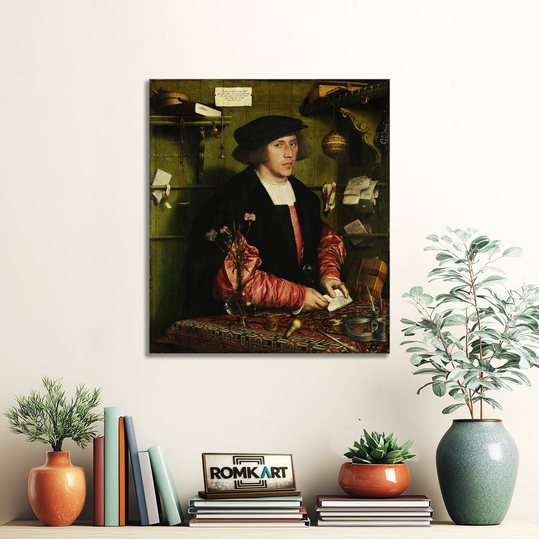 Hans Holbein The Younger The Merchant Georg Gisze 1532 – Reproduction