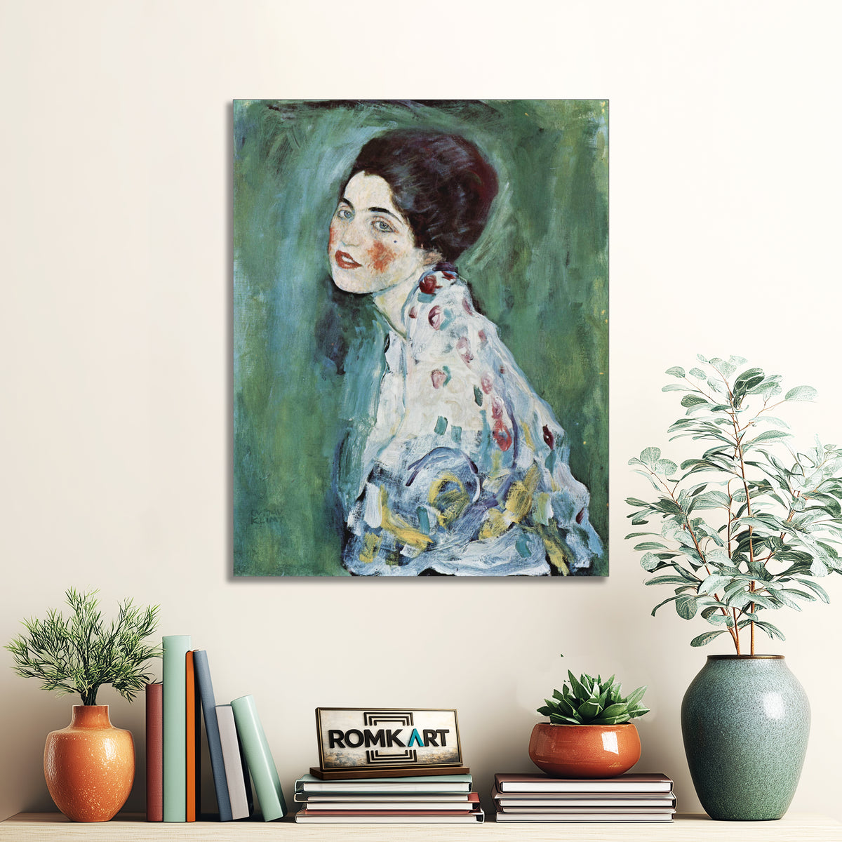 Gustav Klimt Portrait Of A Lady – Reproduction
