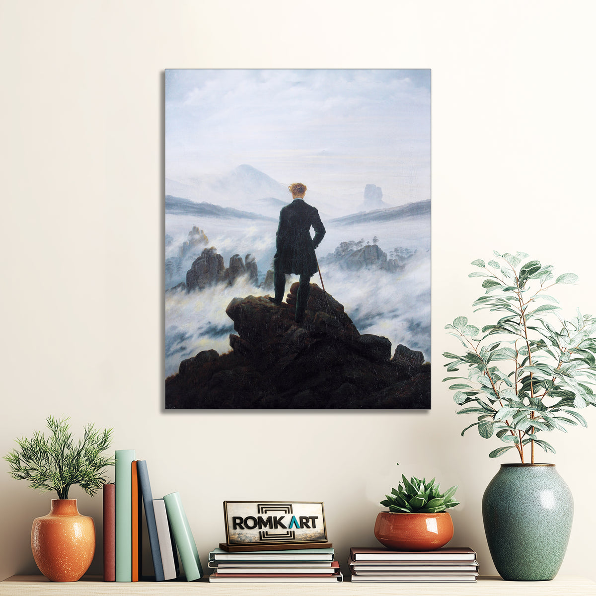 Caspar David Friedrich Wanderer Above The Sea Of Fog 1817 – Reproduction