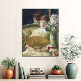 Mary Cassatt Woman With A Fan 1878 - 1879 – Reproduction
