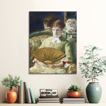 Mary Cassatt Woman With A Fan 1878 - 1879 – Reproduction
