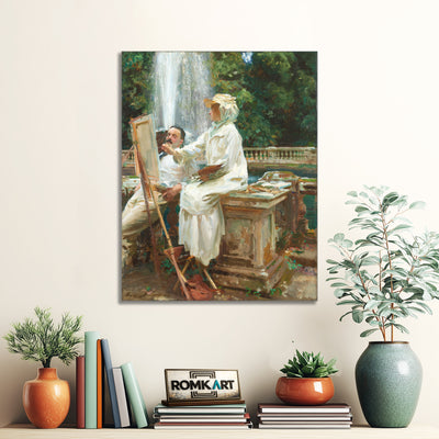 John Singer Sargent The Fountain Villa Torlonia Frascati Italy – Reproduction
