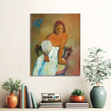 Paul Gauguin Girl With A Fan 1902 – Reproduction