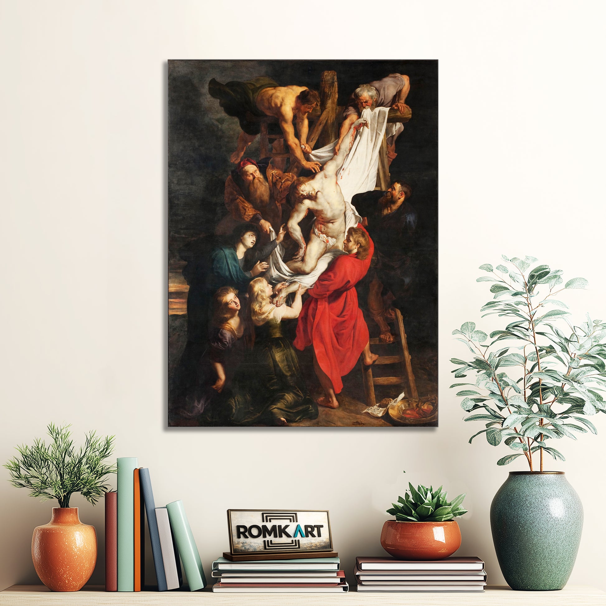 Peter Paul Rubens The Descent From The Cross C 1612-1614 – Reproduction