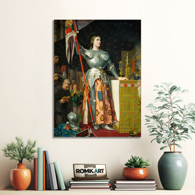 Jean Auguste Dominique Ingres Joan Of Arc At The Coronation Of Charles VII – Reproduction