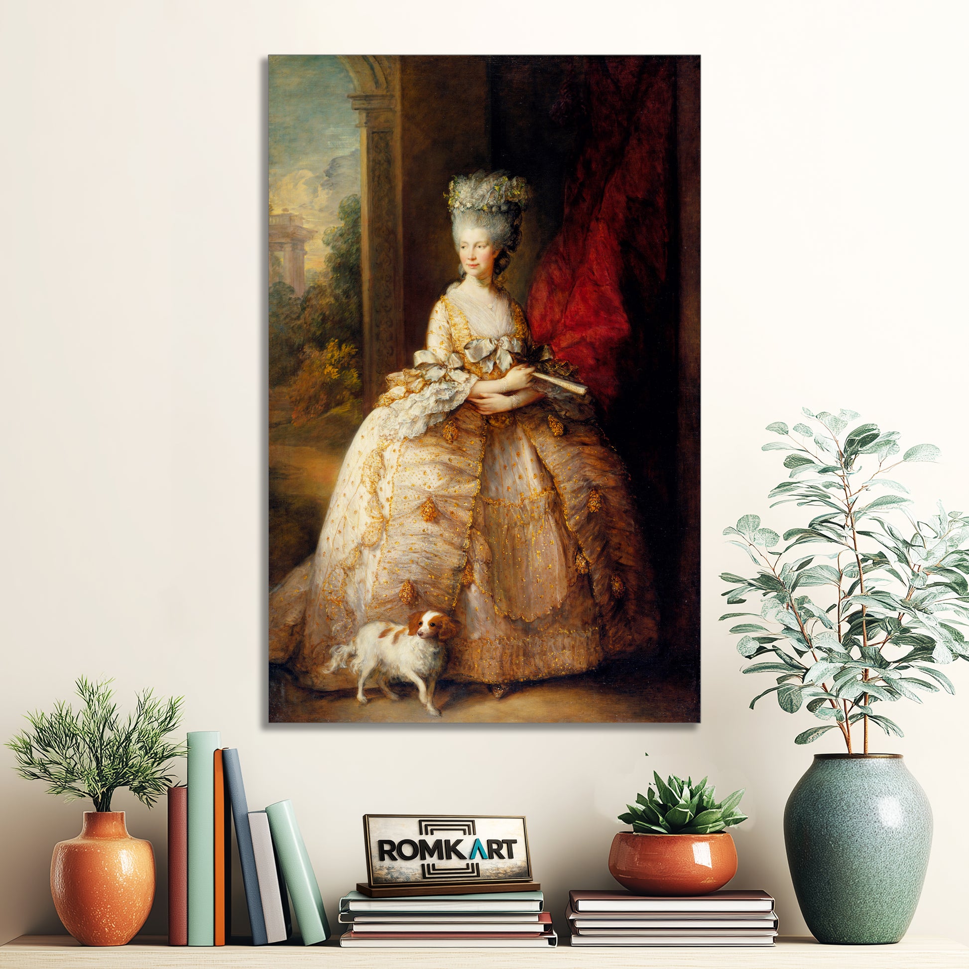 Thomas Gainsborough Queen Charlotte 1781 – Reproduction