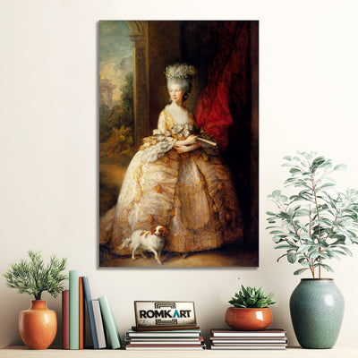 Thomas Gainsborough Queen Charlotte 1781 – Reproduction