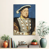 Hans Holbein The Younger Portrait Of Henry Viii Of England – Reproduction
