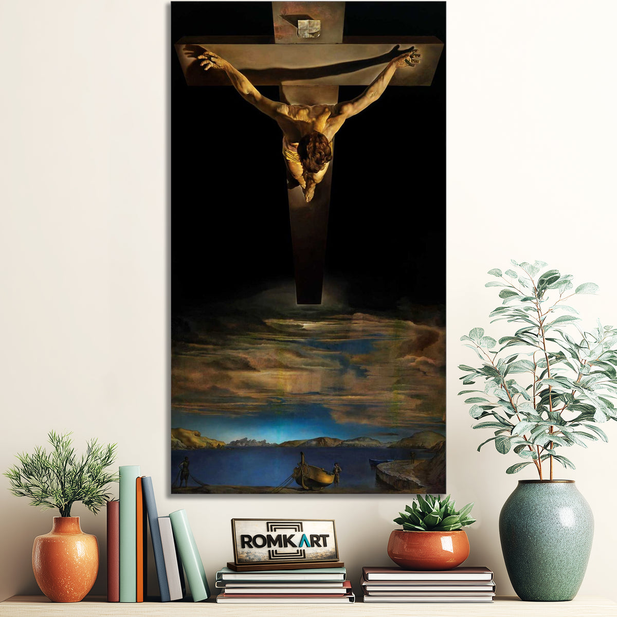 Salvador Dali Christ Of Saint John Of The Cross 1951 – Reproduction