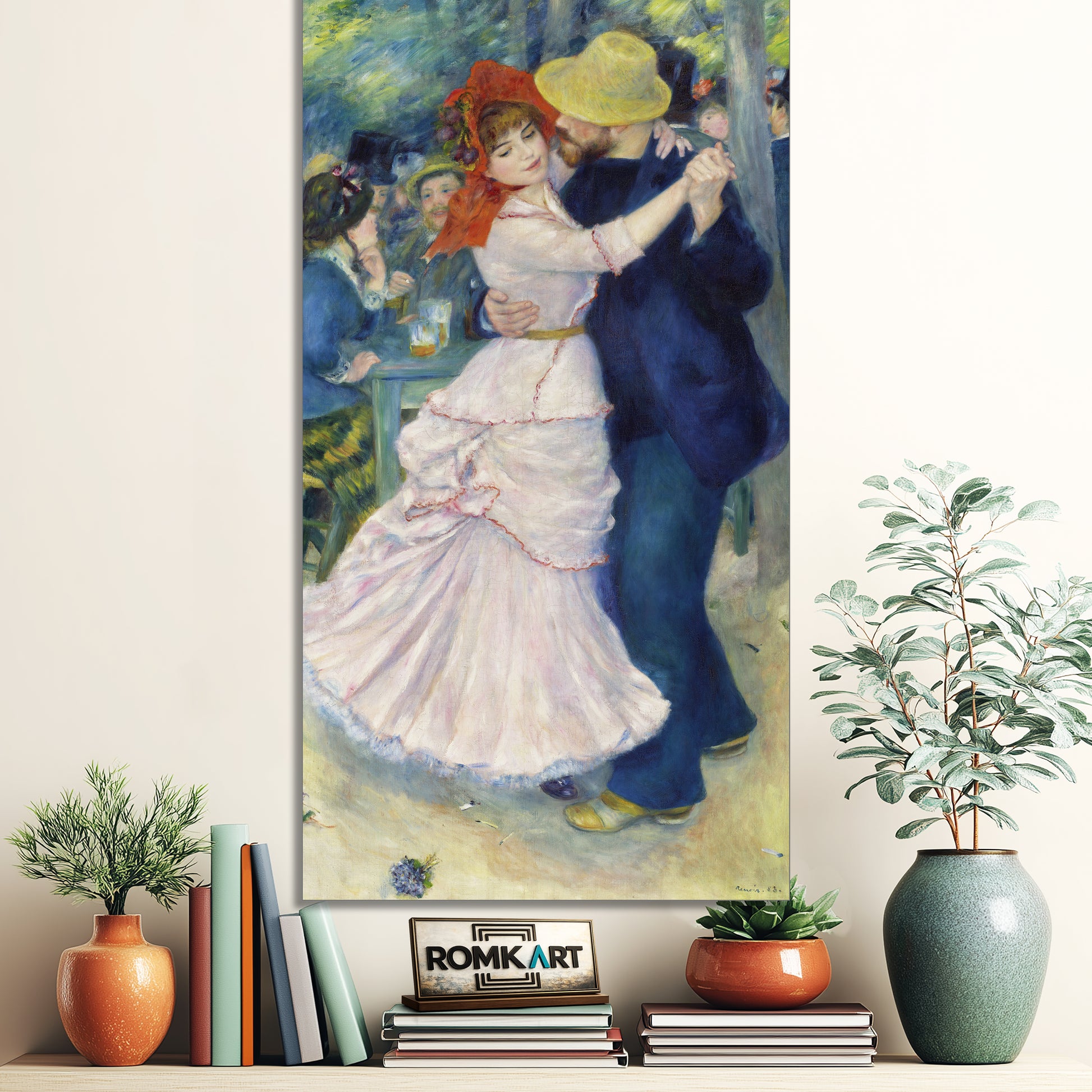 Pierre-auguste Renoir Dance At Bougival 1883 – Reproduction