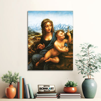 Leonardo Da Vinci The Lansdowne Madonna 1501 – Reproduction