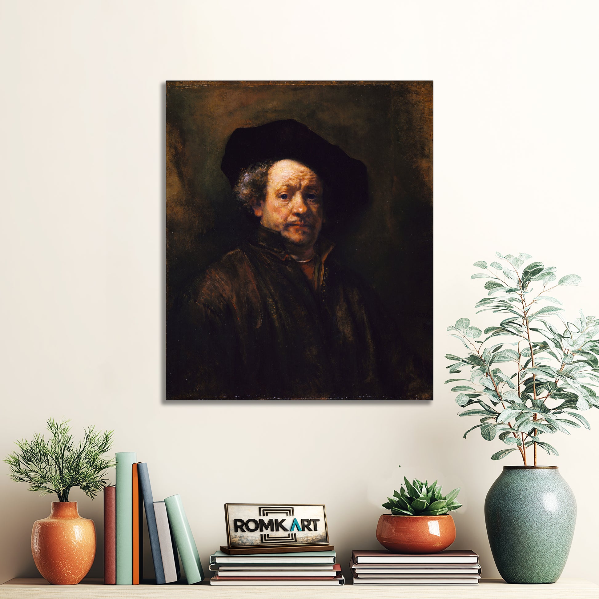 Rembrandt Self Portrait 1660 – Reproduction