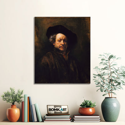 Rembrandt Self Portrait 1660 – Reproduction