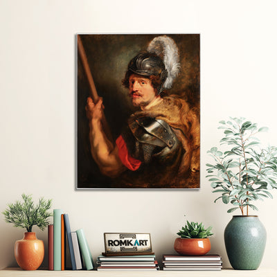 Peter Paul Rubens Portrait Of A Man As The God Mars – Reproduction